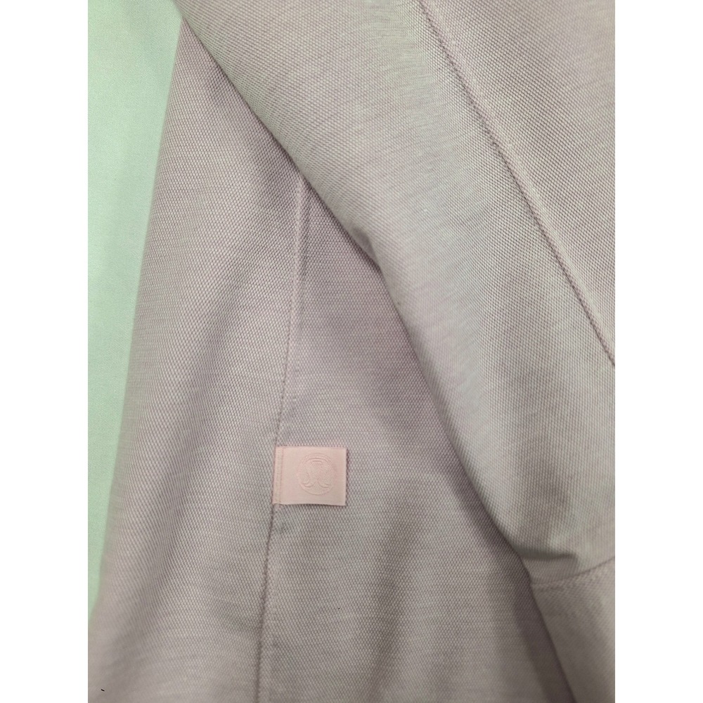 Lululemon New Venture Long Sleeve Shirt XL Pink Button Down NWT Mens - Picture 6 of 6